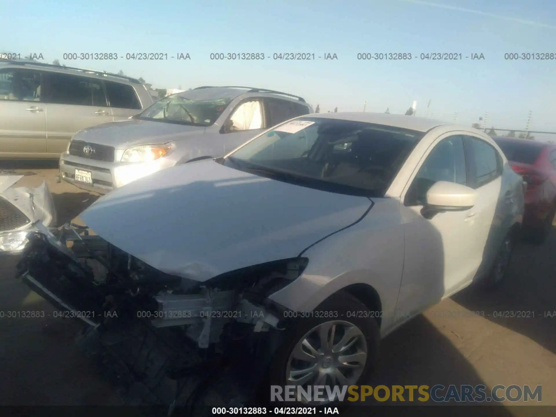 2 Photograph of a damaged car 3MYDLBYV9LY711700 TOYOTA YARIS SEDAN 2020