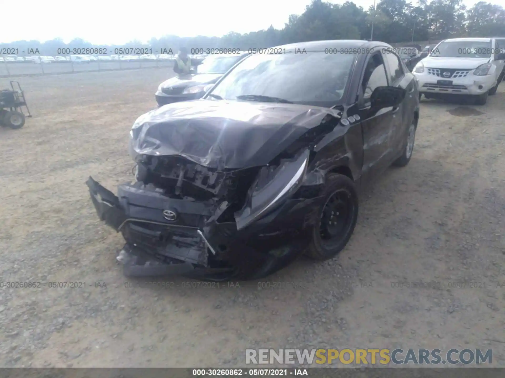 6 Photograph of a damaged car 3MYDLBYV9LY717139 TOYOTA YARIS SEDAN 2020