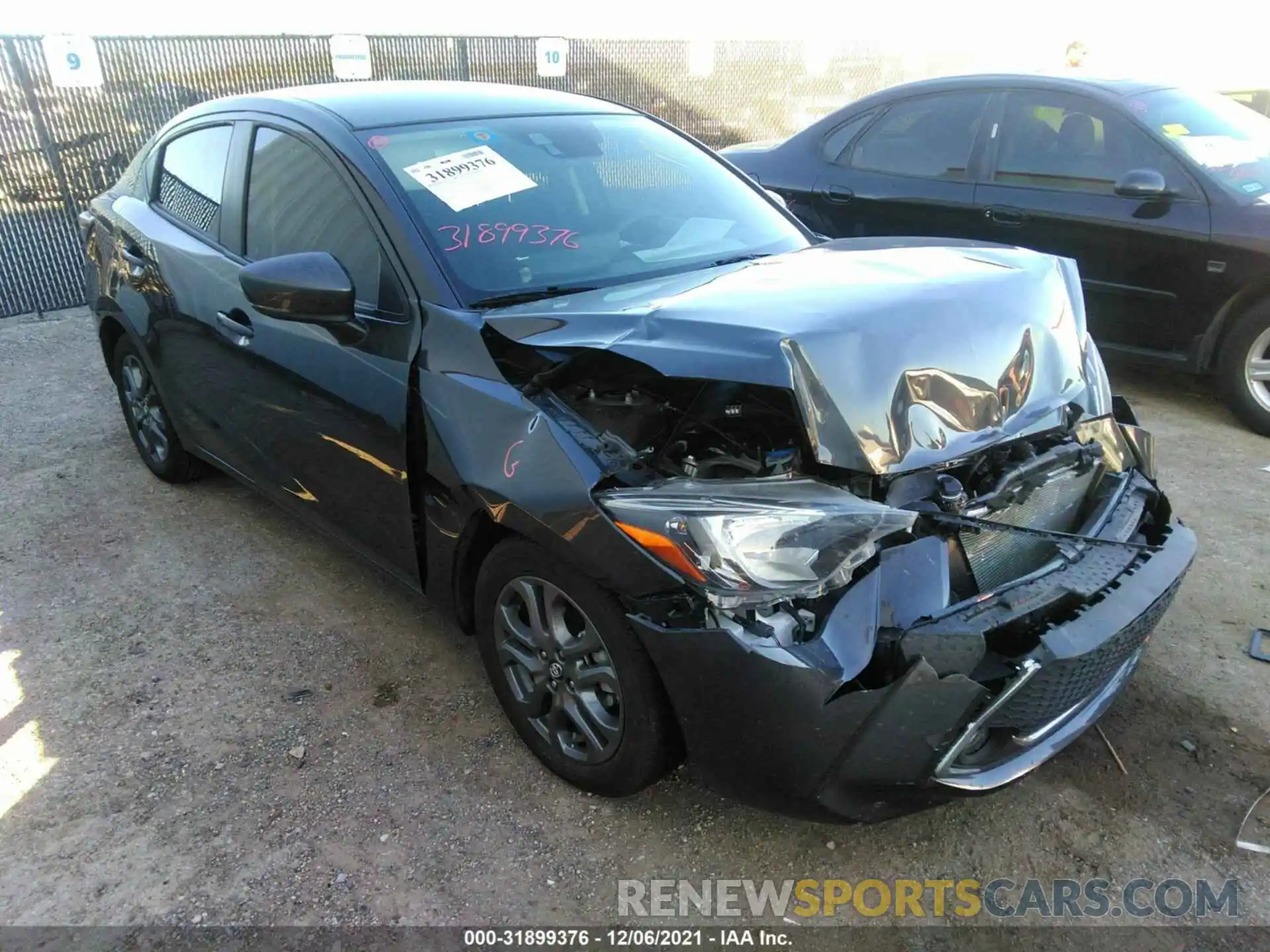 1 Photograph of a damaged car 3MYDLBYVXLY716310 TOYOTA YARIS SEDAN 2020