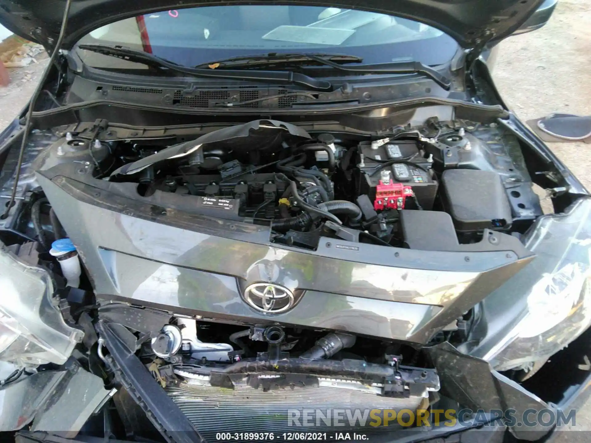 10 Photograph of a damaged car 3MYDLBYVXLY716310 TOYOTA YARIS SEDAN 2020