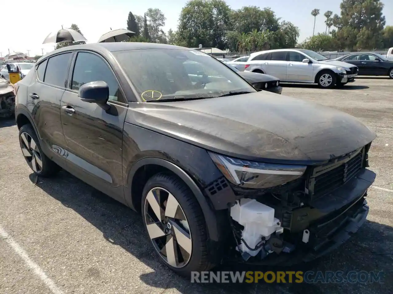 1 Photograph of a damaged car YV4ED3GB2N2005387 VOLVO C40 P8 REC 2022