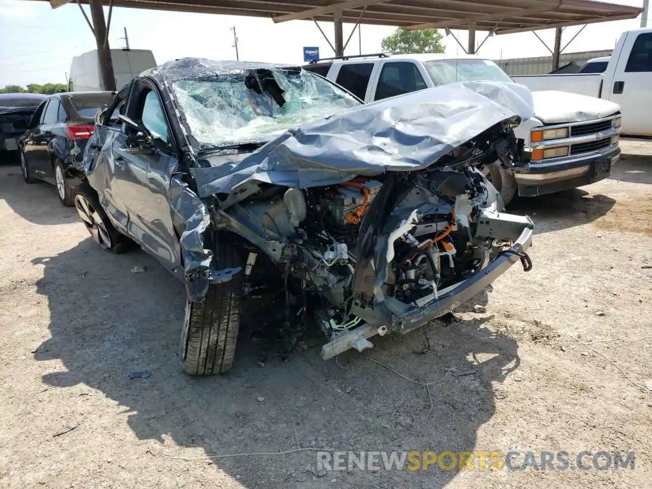 1 Photograph of a damaged car YV4ED3GB2N2007091 VOLVO C40 P8 REC 2022