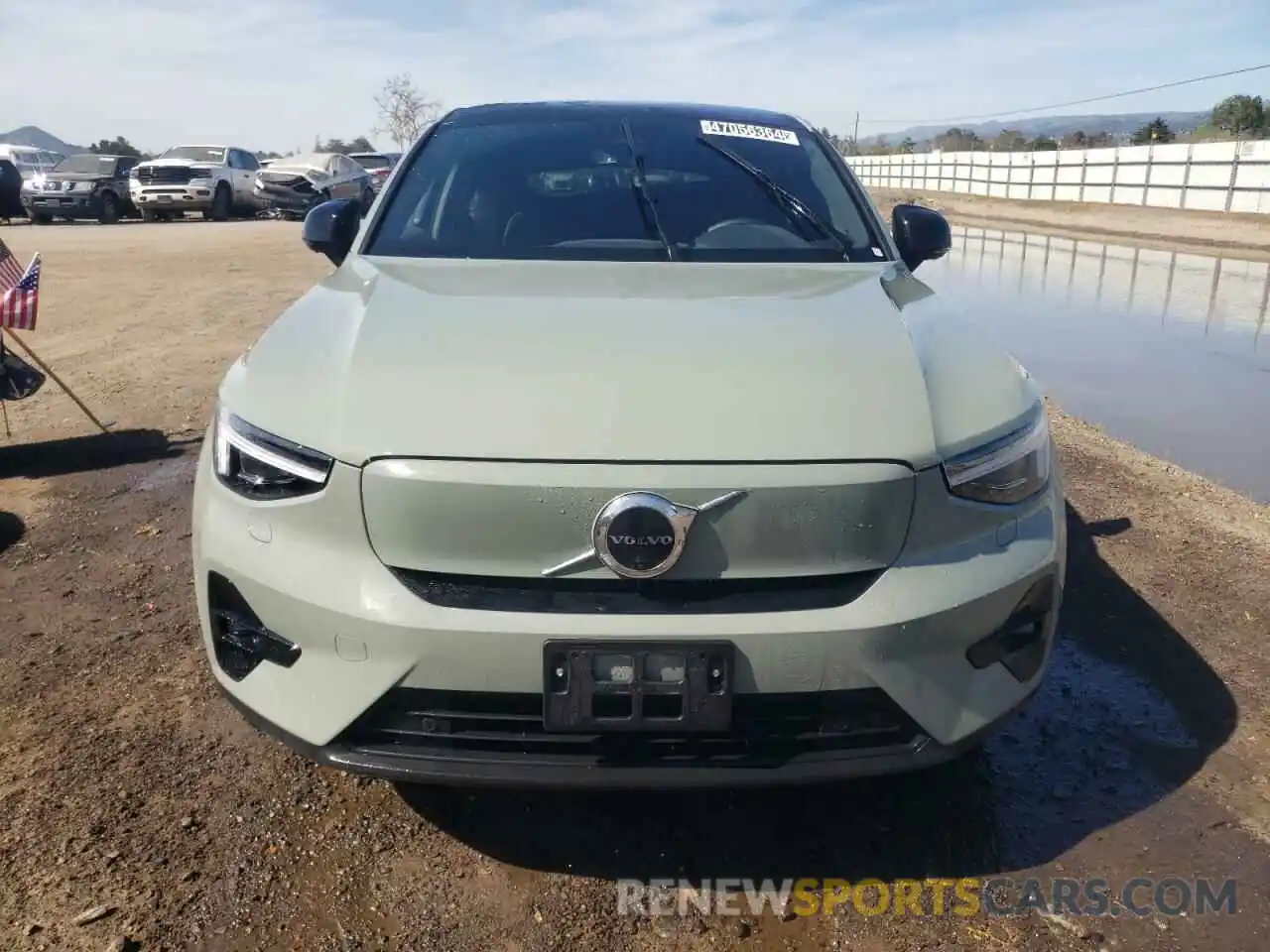 5 Photograph of a damaged car YV4ED3GM8P2059667 VOLVO C40 RECHAR 2023