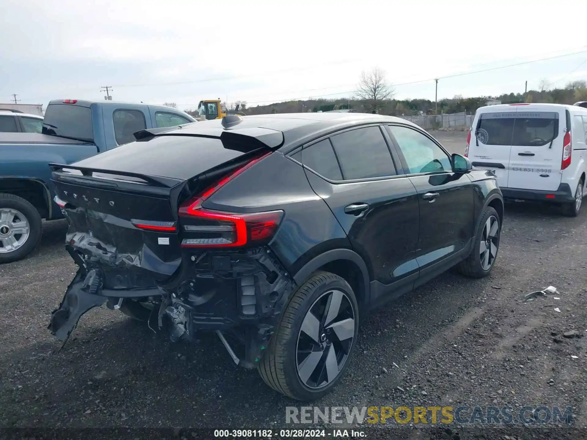 4 Photograph of a damaged car YV4ED3GM7P2067212 VOLVO C40 RECHARGE PURE ELECTRIC 2023