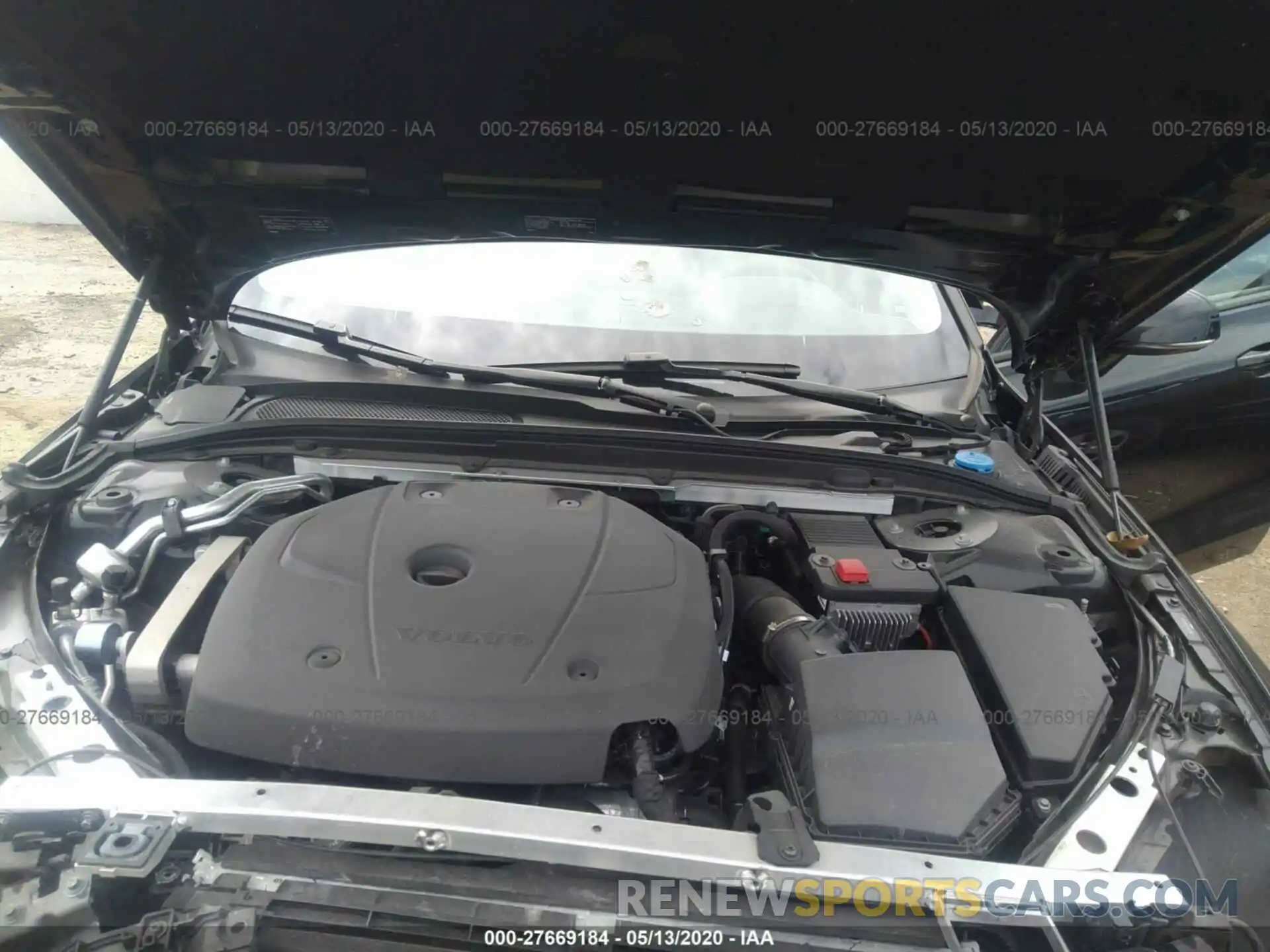 10 Photograph of a damaged car 7JR102FK7KG012327 VOLVO S60 2019