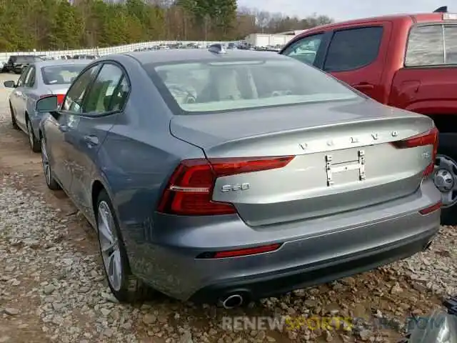 3 Photograph of a damaged car 7JR102FK8KG002812 VOLVO S60 2019