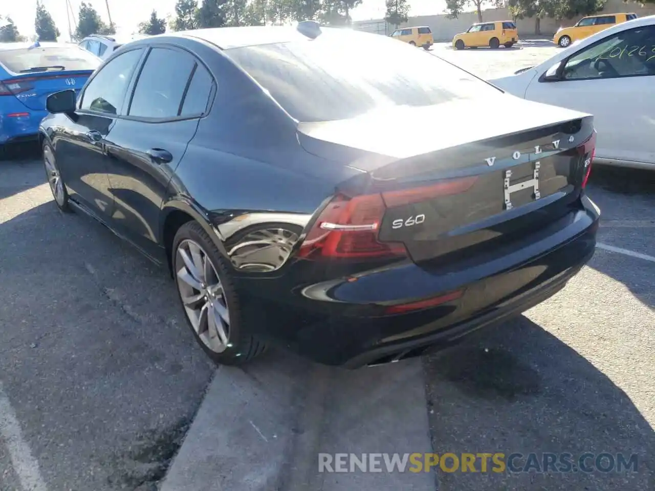 3 Photograph of a damaged car 7JR102FKXKG017778 VOLVO S60 2019