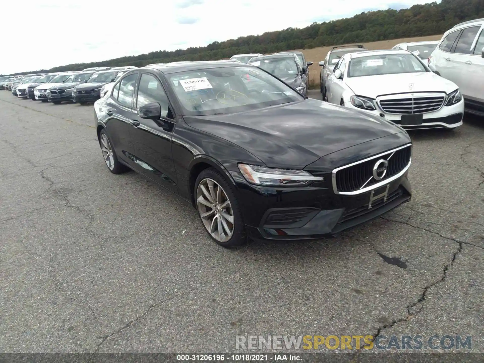 1 Photograph of a damaged car 7JRA22TK0KG013396 VOLVO S60 2019