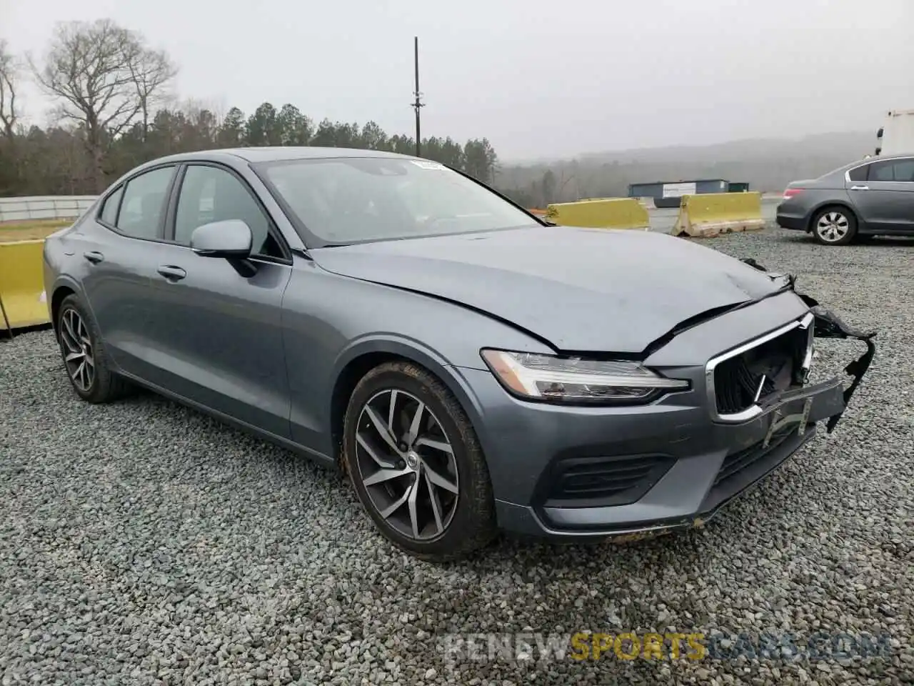 1 Photograph of a damaged car 7JRA22TK2KG010645 VOLVO S60 2019