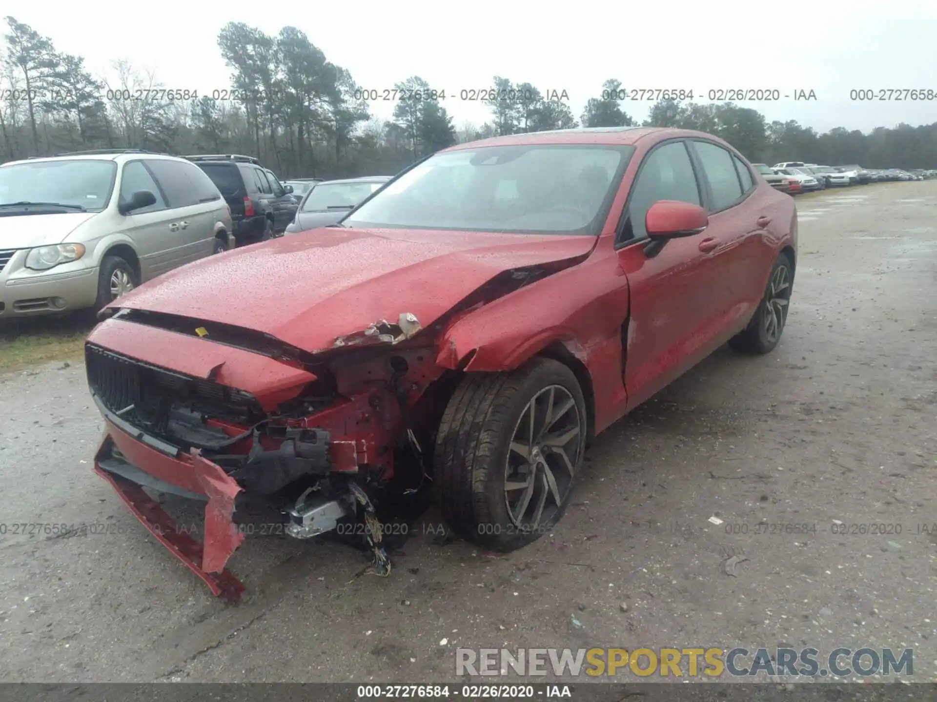6 Photograph of a damaged car 7JRA22TK3KG005809 VOLVO S60 2019