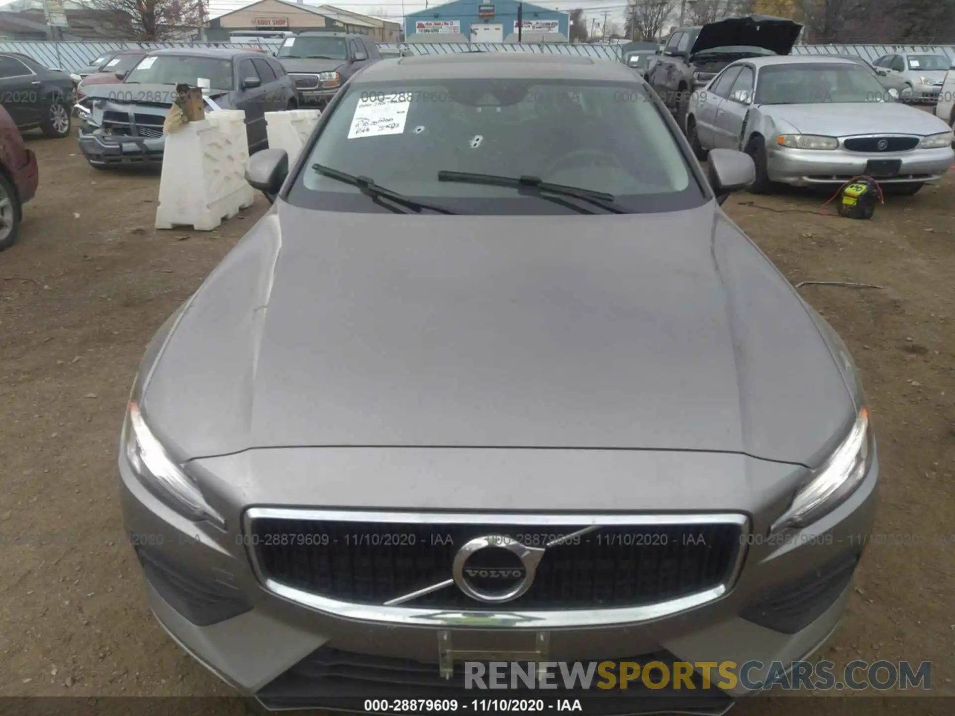 6 Фотография поврежденного автомобиля 7JRA22TK4KG003485 VOLVO S60 2019