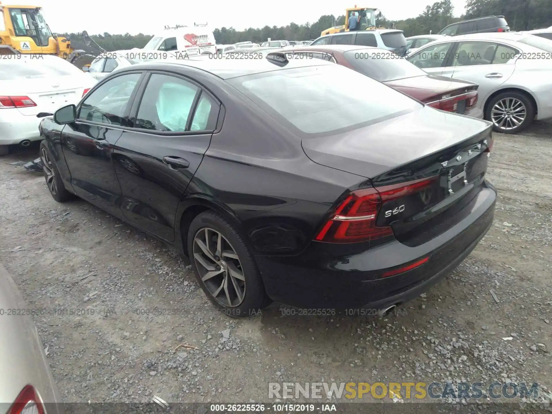 3 Фотография поврежденного автомобиля 7JRA22TK4KG009559 VOLVO S60 2019