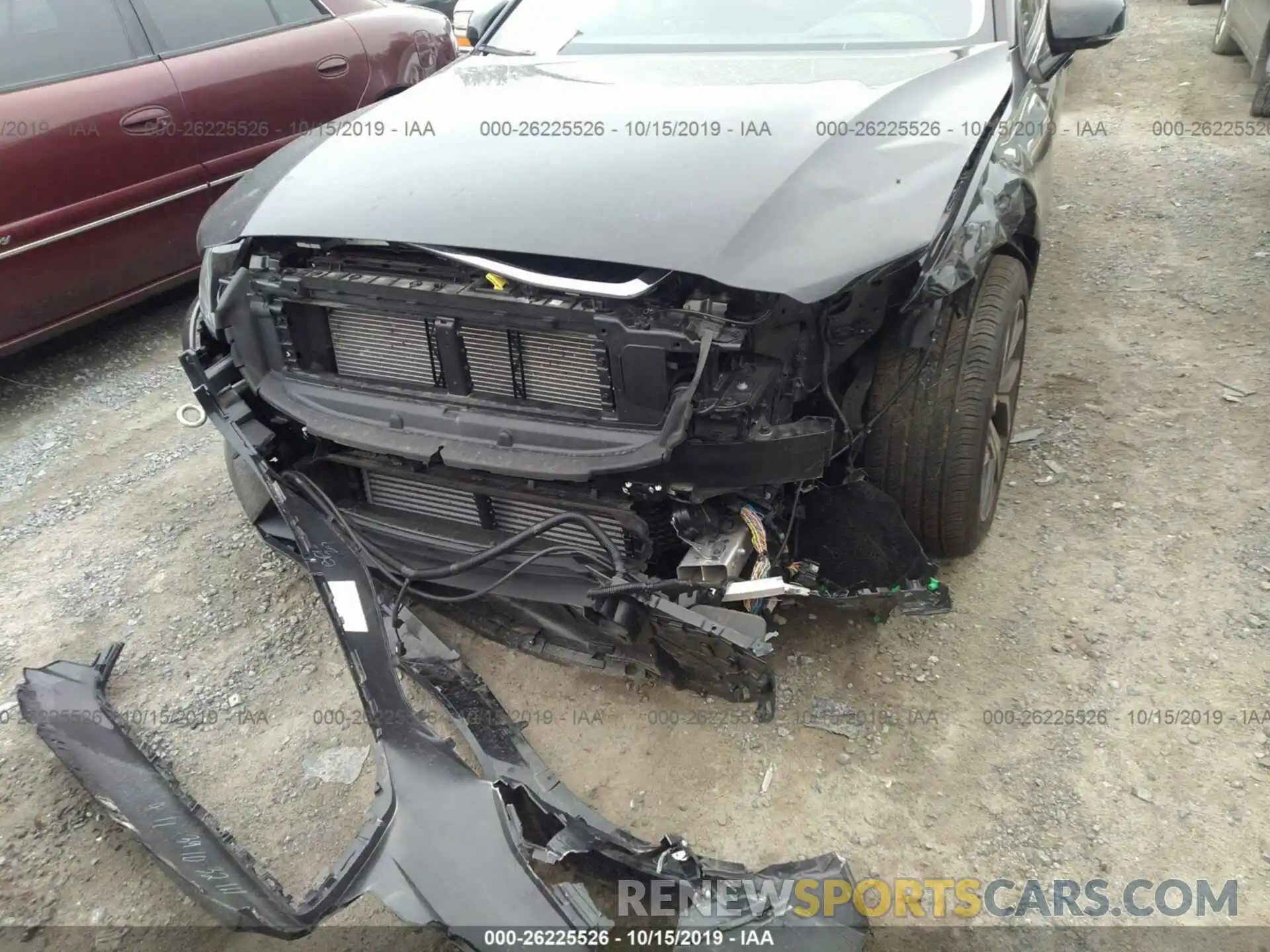 6 Фотография поврежденного автомобиля 7JRA22TK4KG009559 VOLVO S60 2019