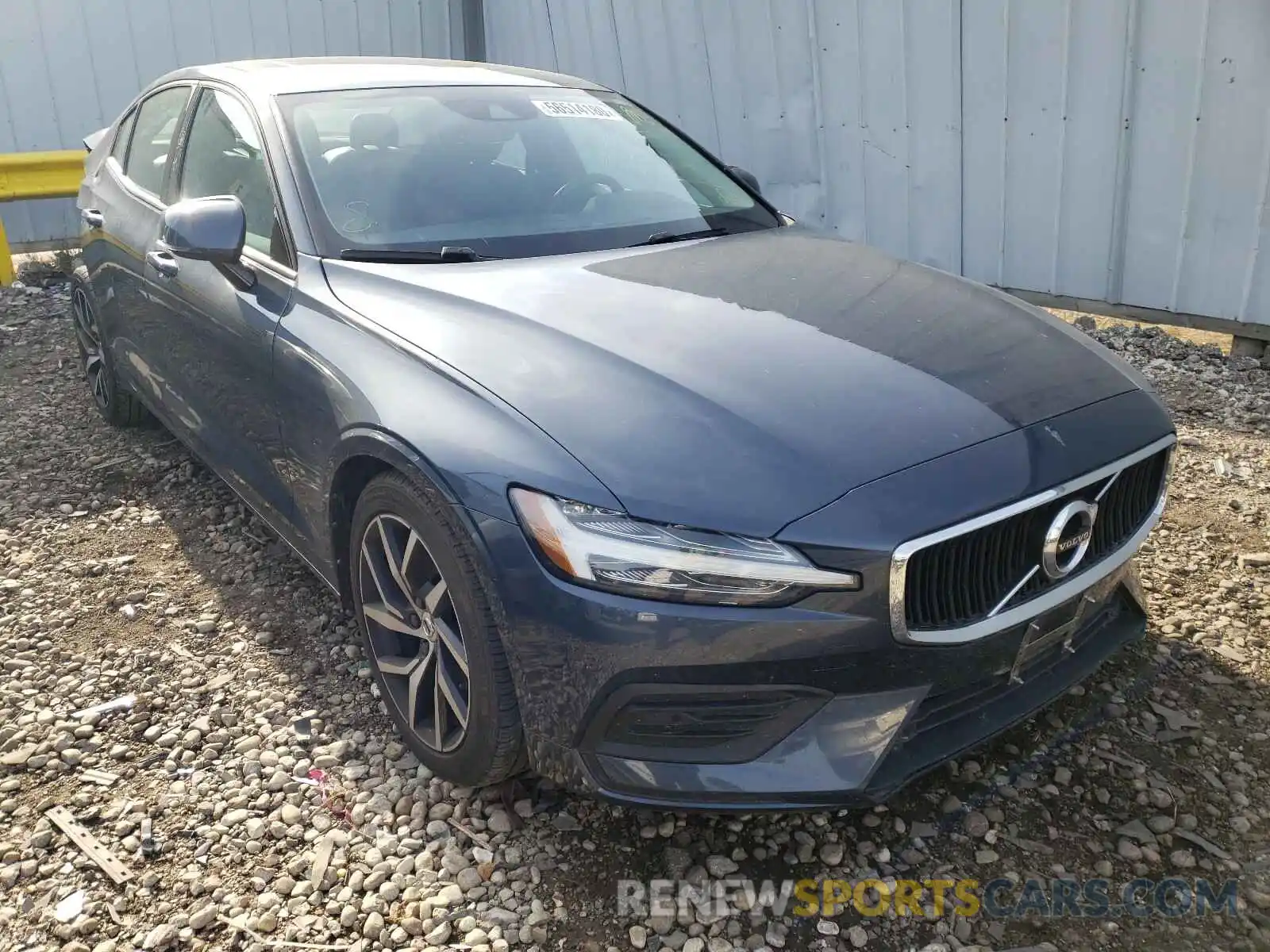 1 Photograph of a damaged car 7JRA22TK5KG006721 VOLVO S60 2019