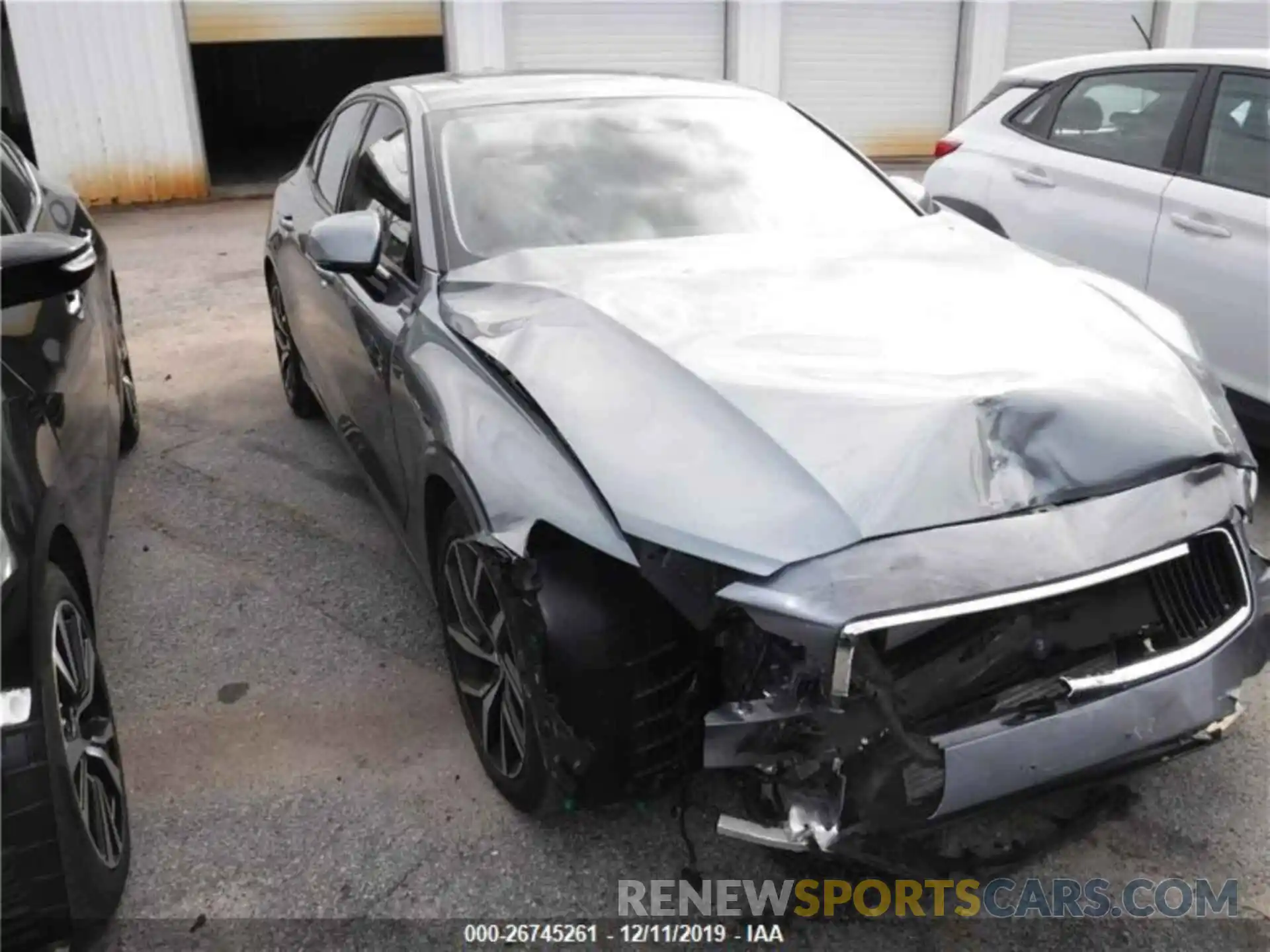 1 Photograph of a damaged car 7JRA22TK6KG015069 VOLVO S60 2019