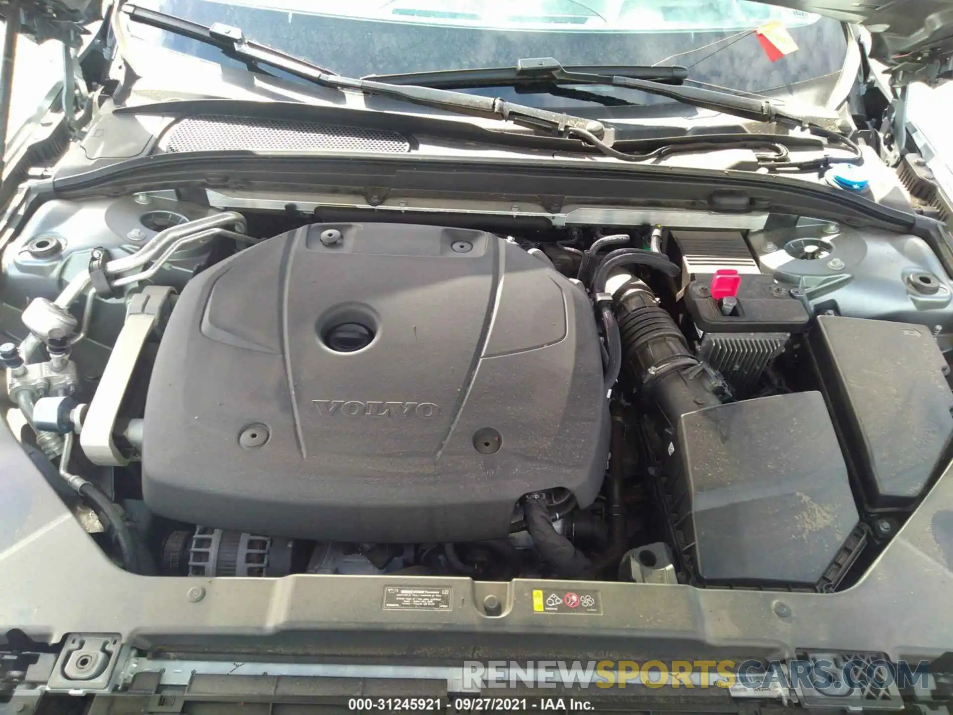 10 Фотография поврежденного автомобиля 7JRA22TK8KG009886 VOLVO S60 2019