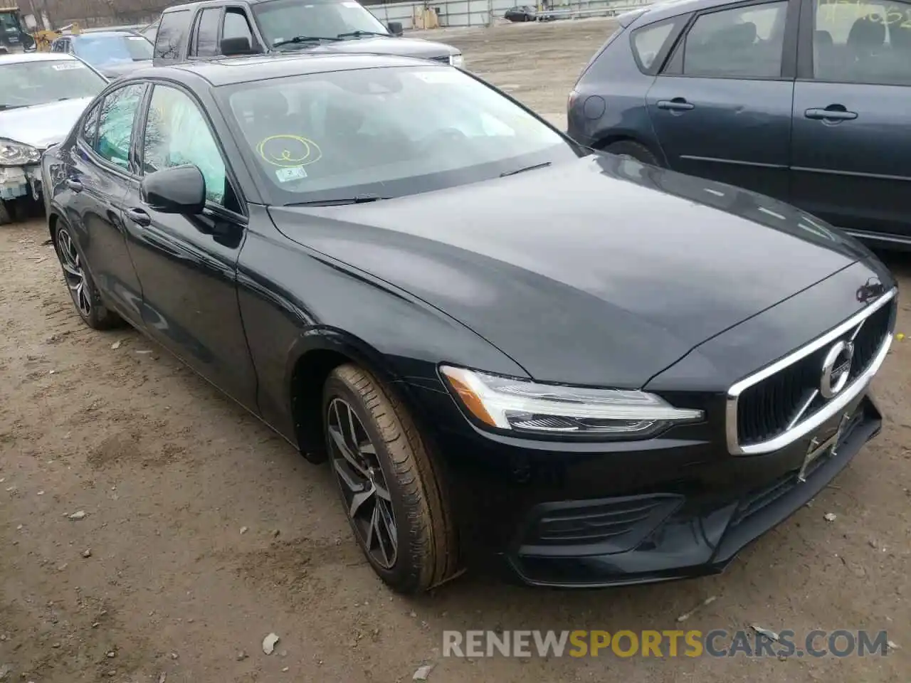 1 Photograph of a damaged car 7JRA22TK8KG014151 VOLVO S60 2019