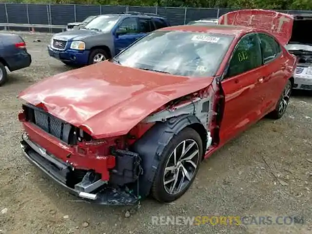 2 Photograph of a damaged car 7JRA22TK9KG003532 VOLVO S60 2019