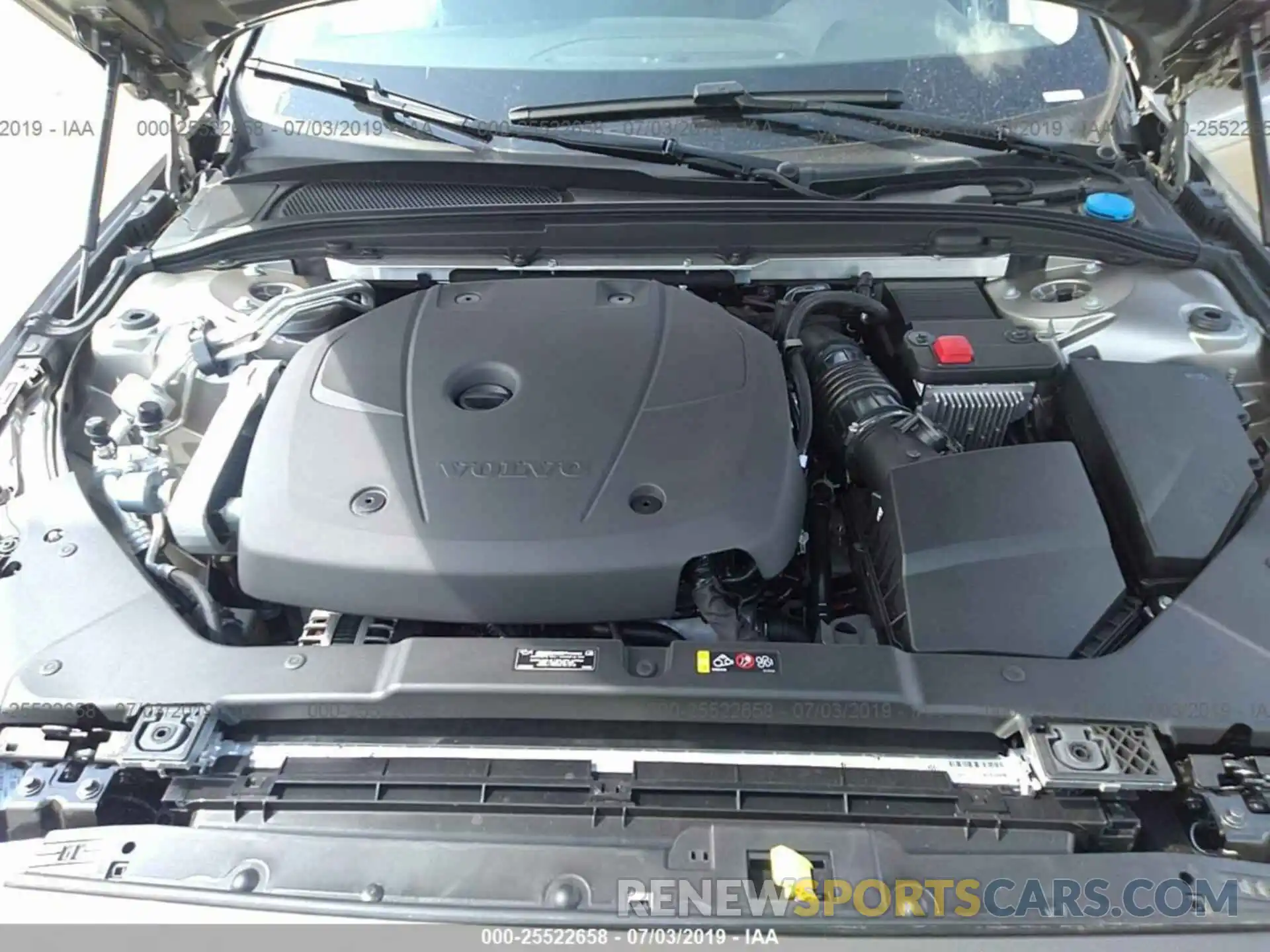 10 Фотография поврежденного автомобиля 7JRA22TK9KG011260 VOLVO S60 2019