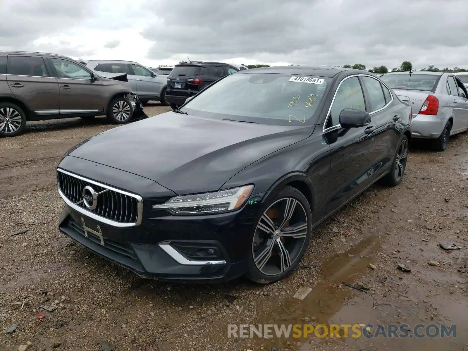 2 Фотография поврежденного автомобиля 7JRA22TL4KG002250 VOLVO S60 2019