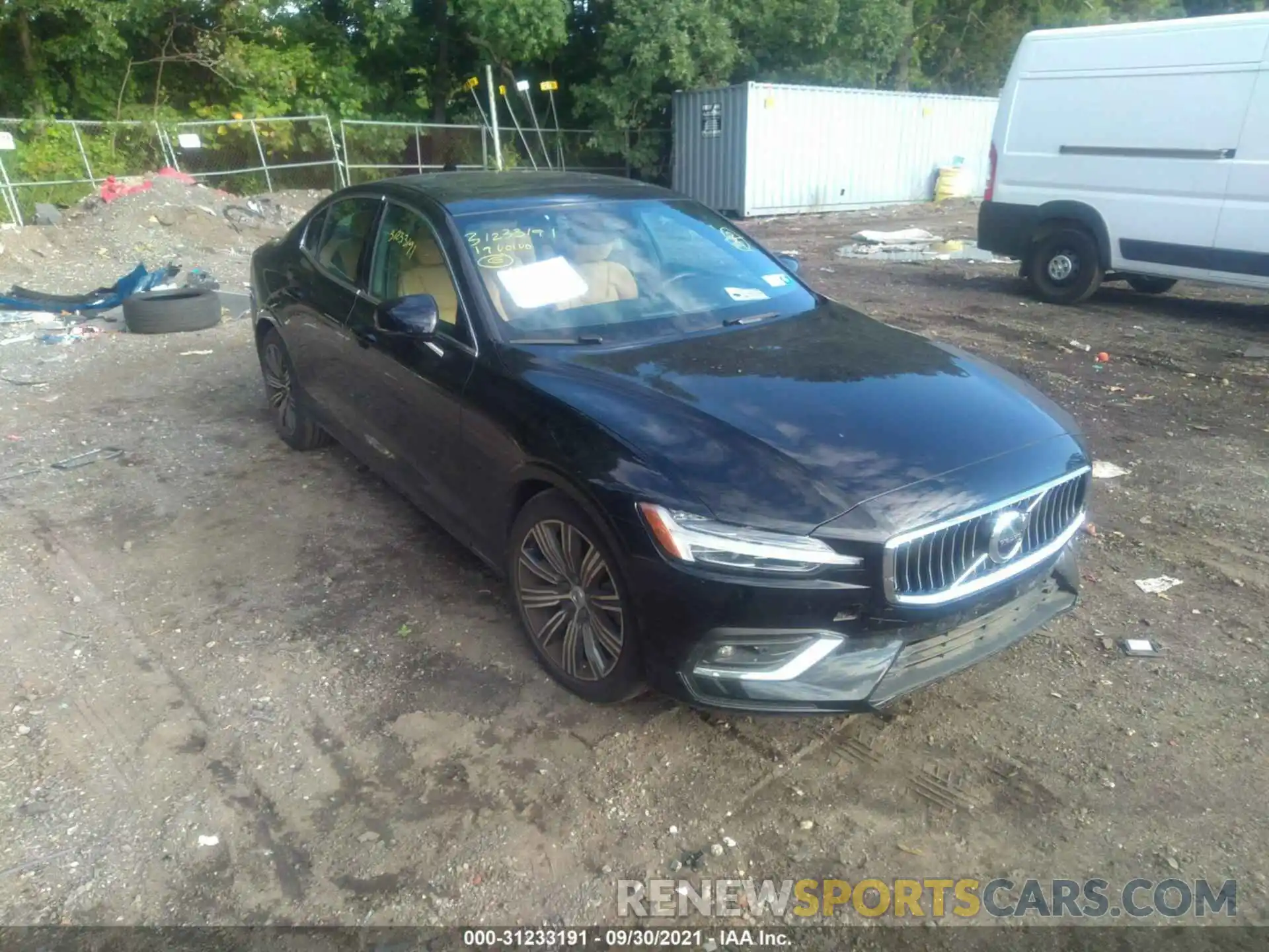 1 Photograph of a damaged car 7JRA22TL6KG013007 VOLVO S60 2019