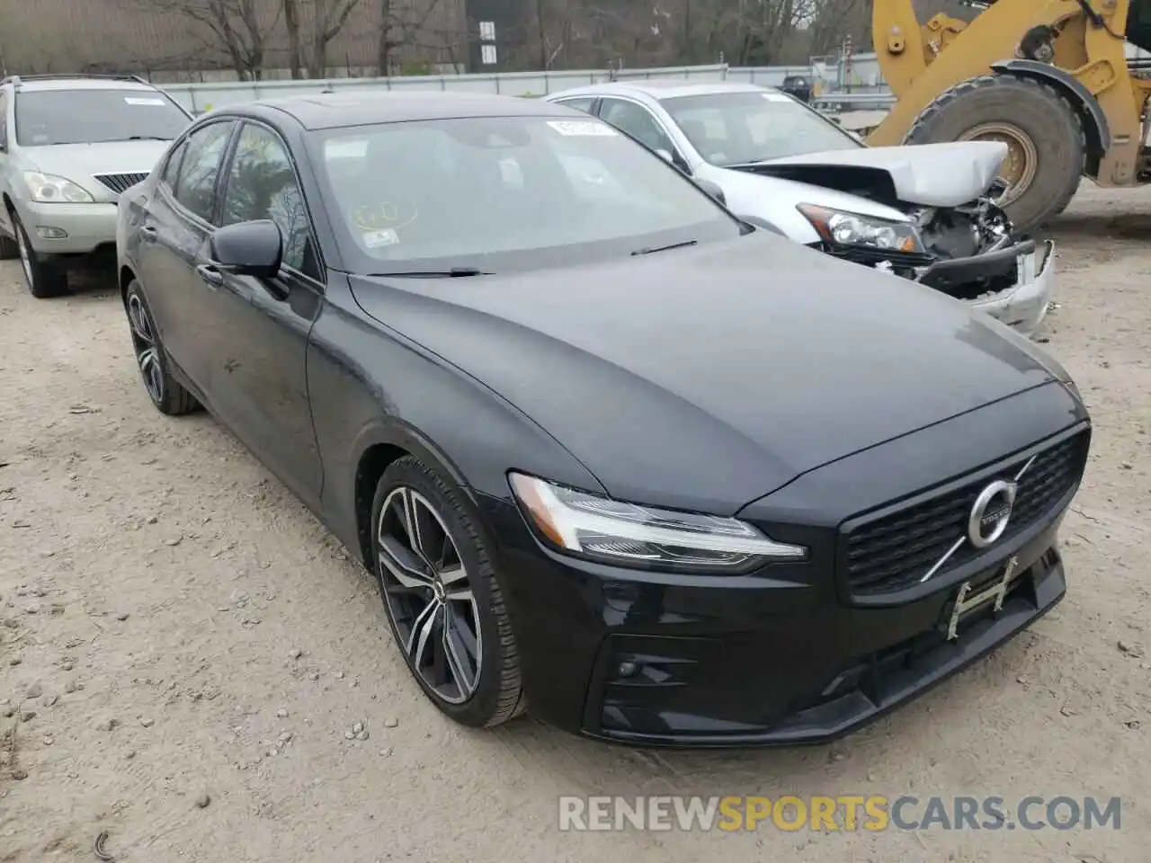 1 Photograph of a damaged car 7JRA22TM7KG005720 VOLVO S60 2019