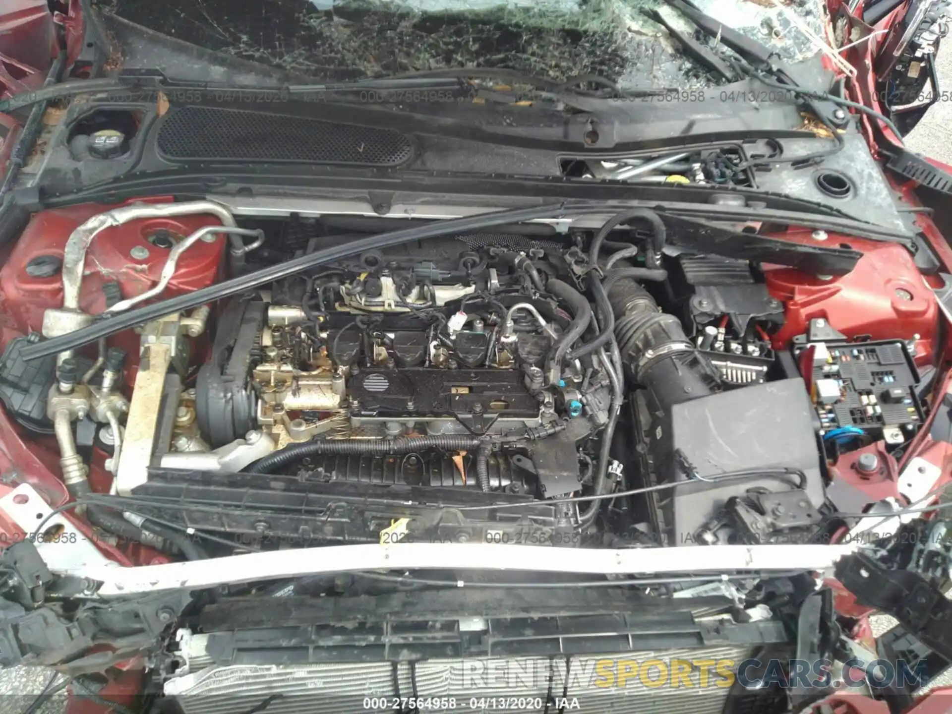 10 Photograph of a damaged car 7JRA22TM7KG014787 VOLVO S60 2019