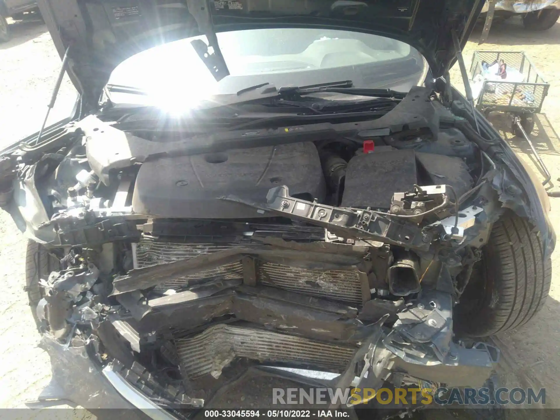 10 Photograph of a damaged car 7JRA22TM8KG015849 VOLVO S60 2019