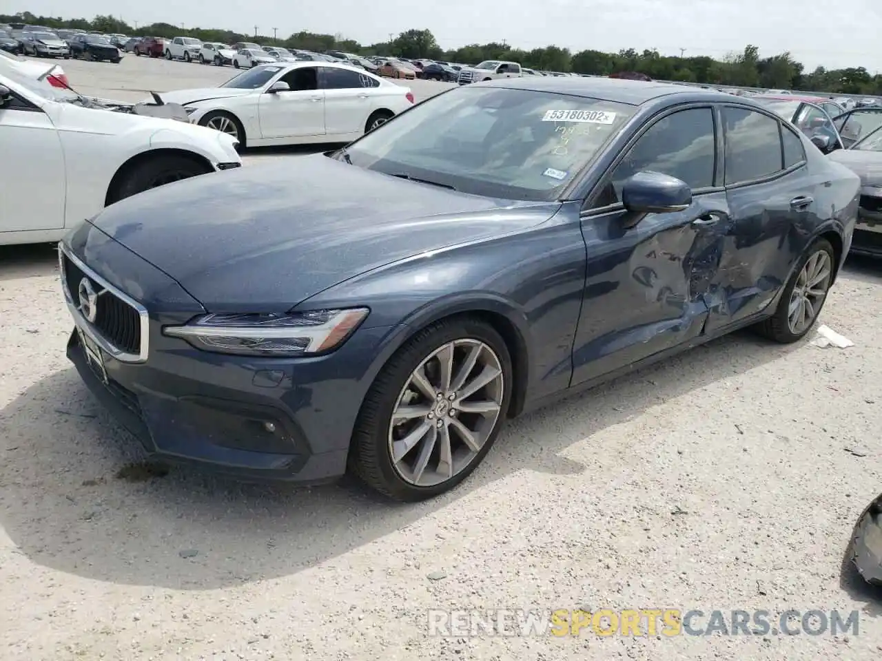 2 Photograph of a damaged car 7JR102FK4LG049272 VOLVO S60 2020