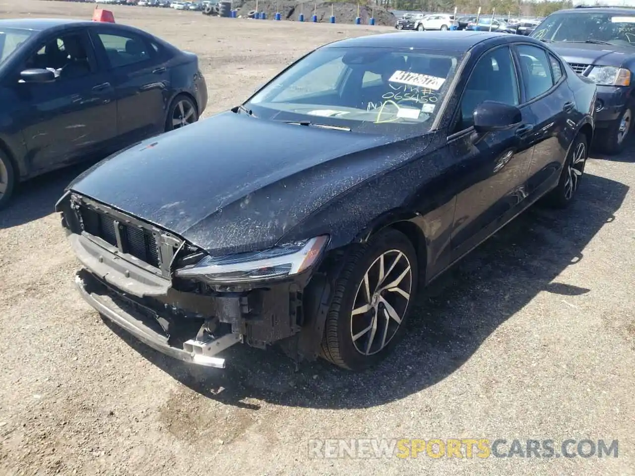 2 Photograph of a damaged car 7JR102FK5LG065450 VOLVO S60 2020