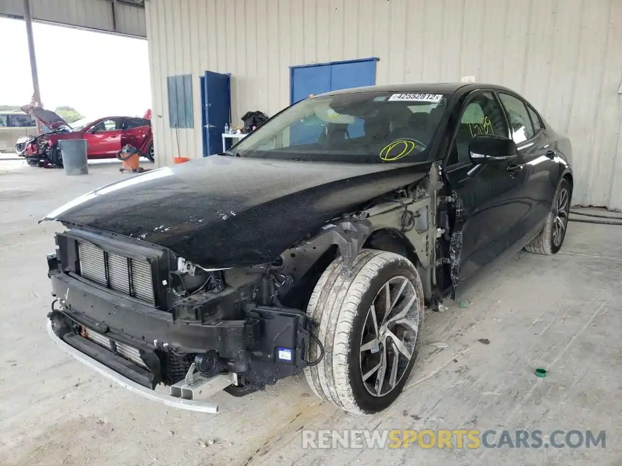 2 Photograph of a damaged car 7JR102FK6LG057129 VOLVO S60 2020