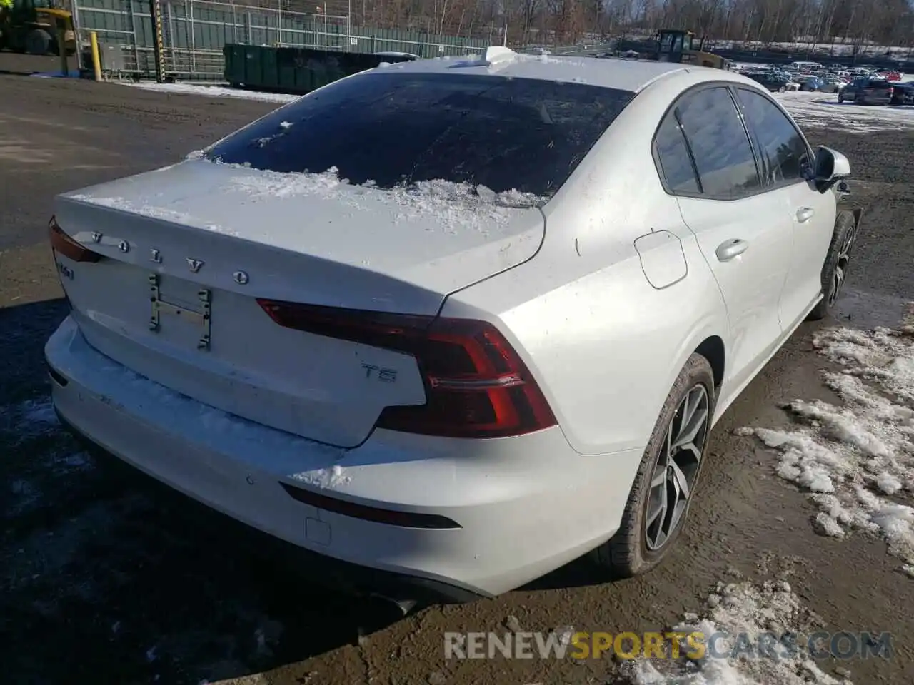 4 Фотография поврежденного автомобиля 7JR102FK7LG044289 VOLVO S60 2020