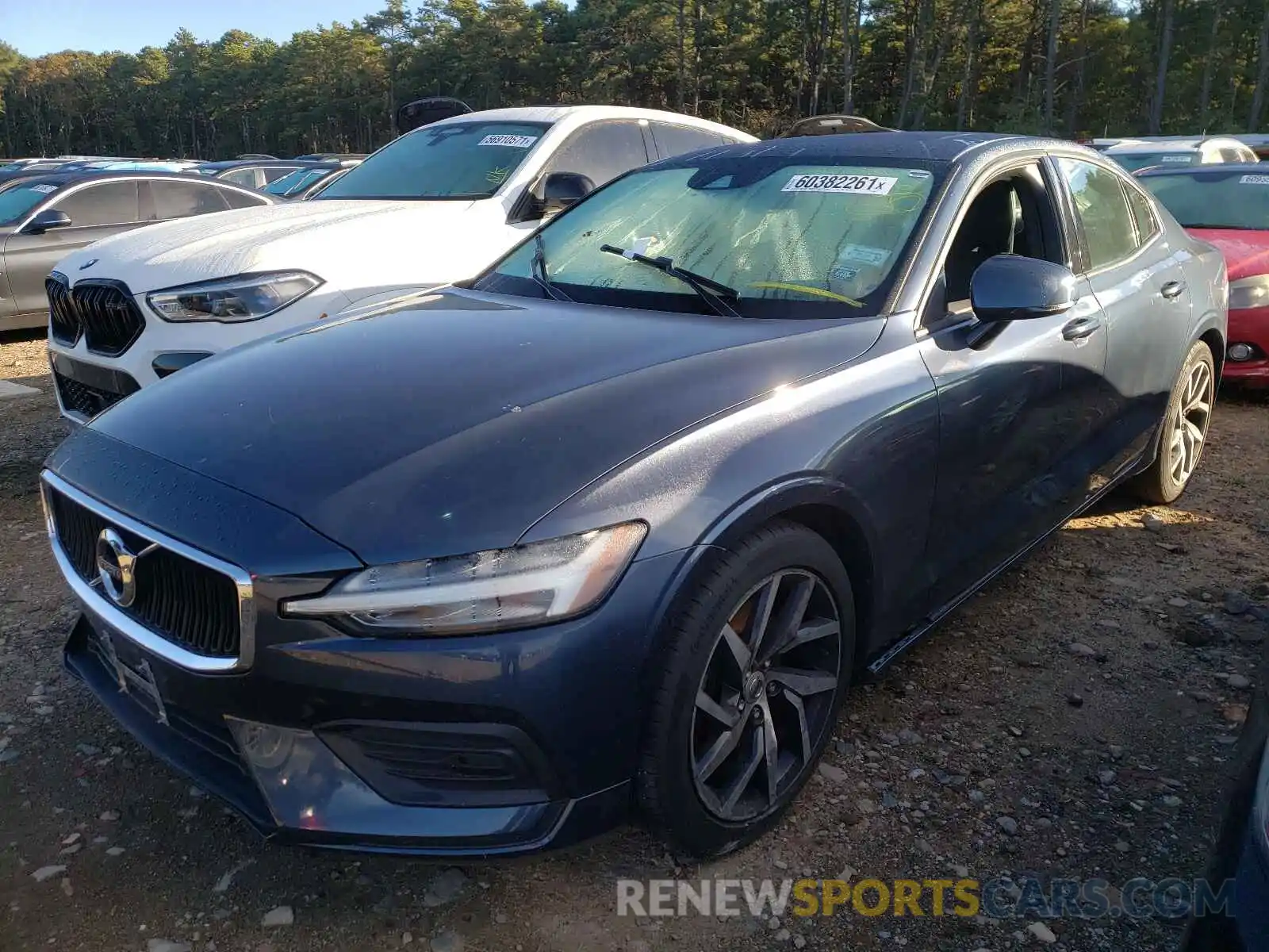 2 Photograph of a damaged car 7JR102FK8LG040333 VOLVO S60 2020