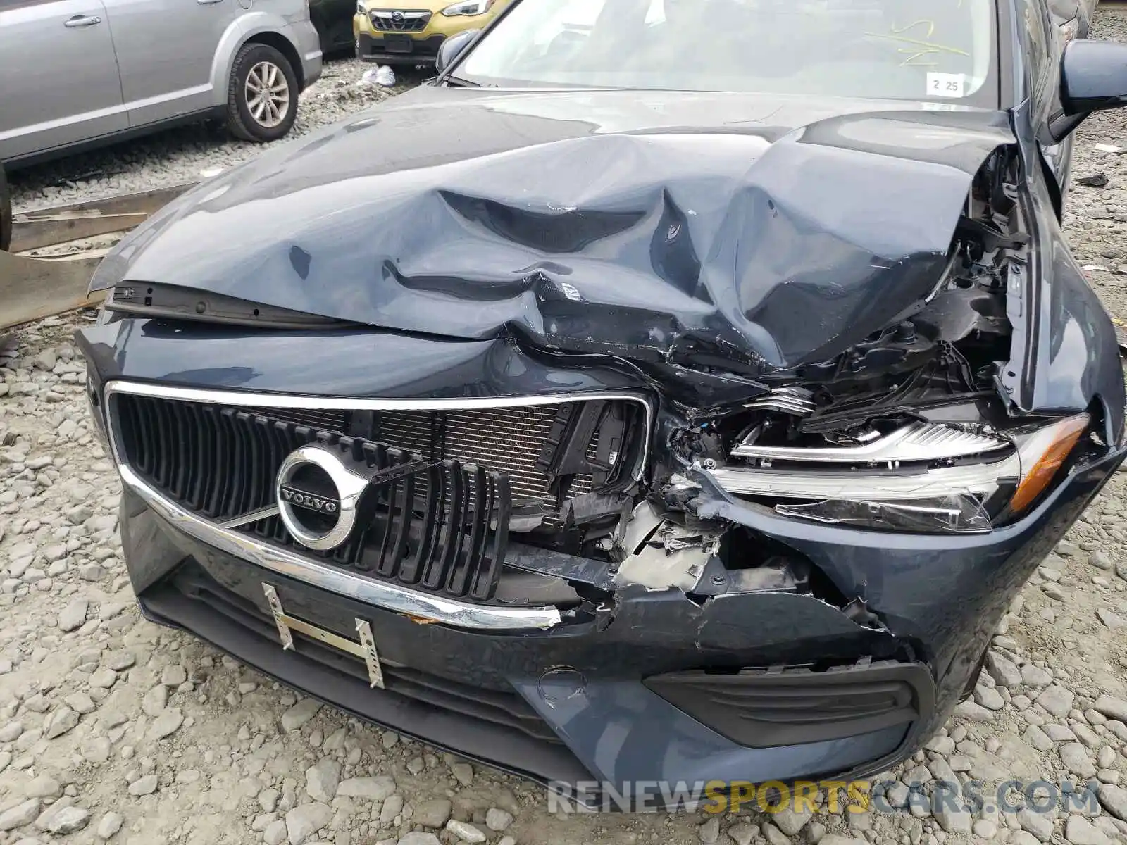 7 Photograph of a damaged car 7JR102FK8LG054457 VOLVO S60 2020