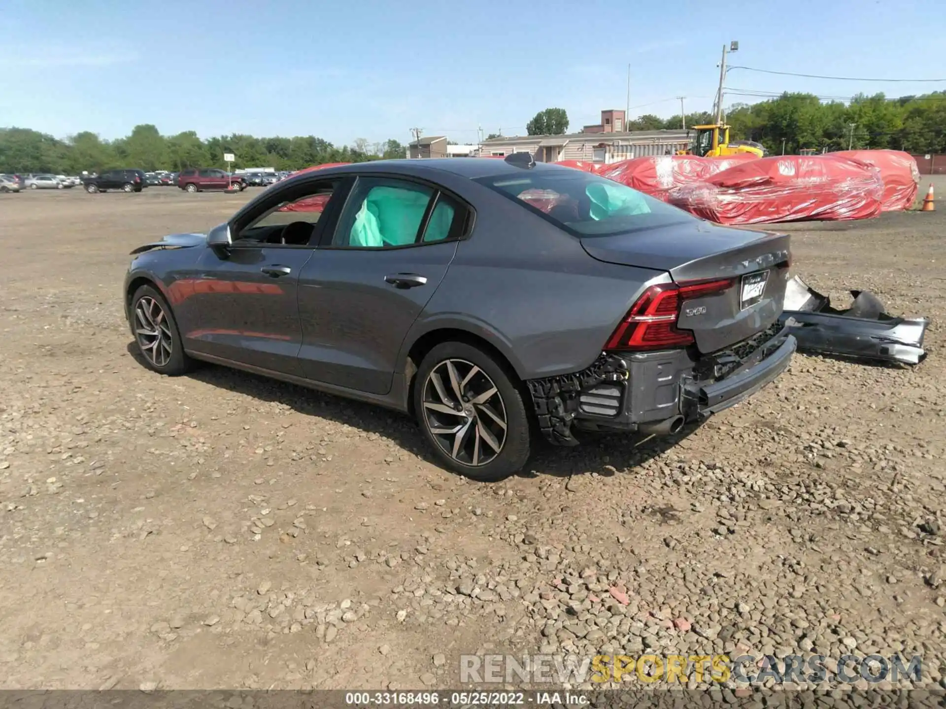 3 Photograph of a damaged car 7JR102FK9LG044519 VOLVO S60 2020