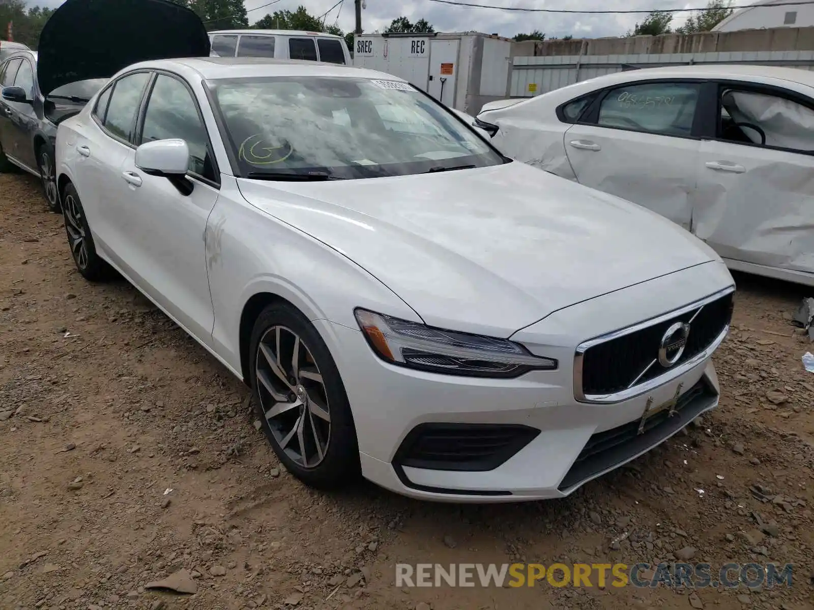 1 Photograph of a damaged car 7JR102FKXLG060454 VOLVO S60 2020