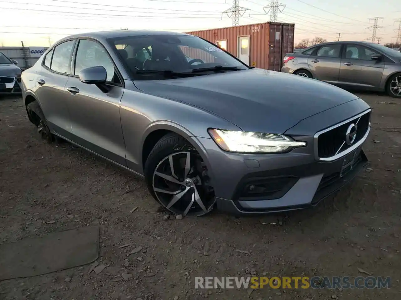 1 Photograph of a damaged car 7JRA22TK0LG060333 VOLVO S60 2020