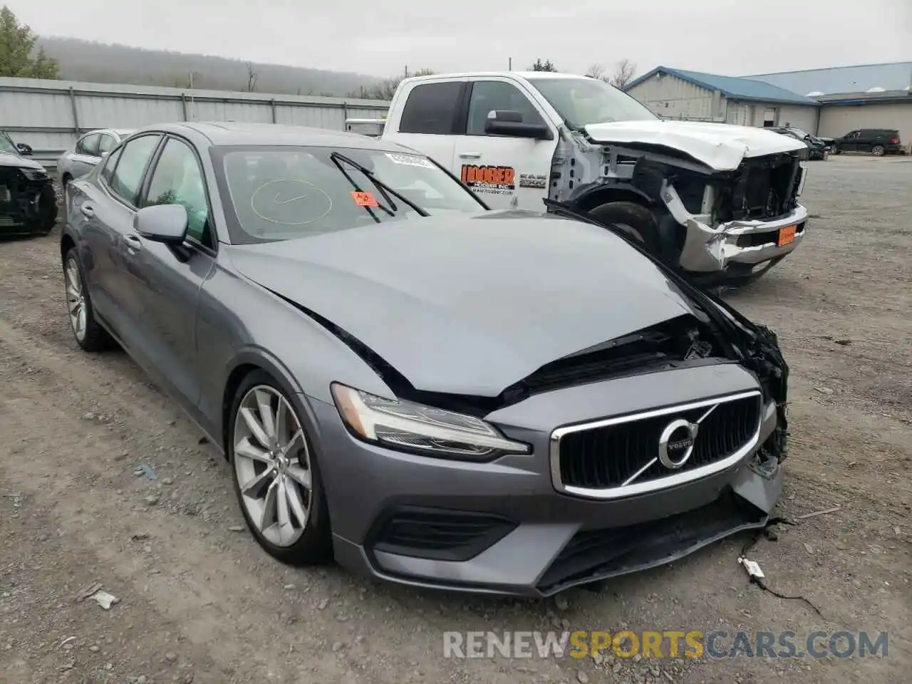 1 Photograph of a damaged car 7JRA22TK1LG048627 VOLVO S60 2020