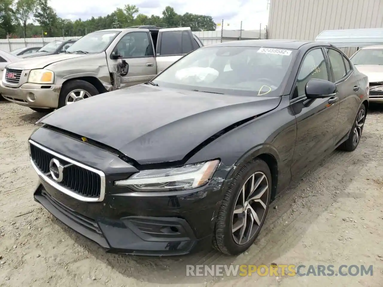 2 Photograph of a damaged car 7JRA22TK2LG038060 VOLVO S60 2020