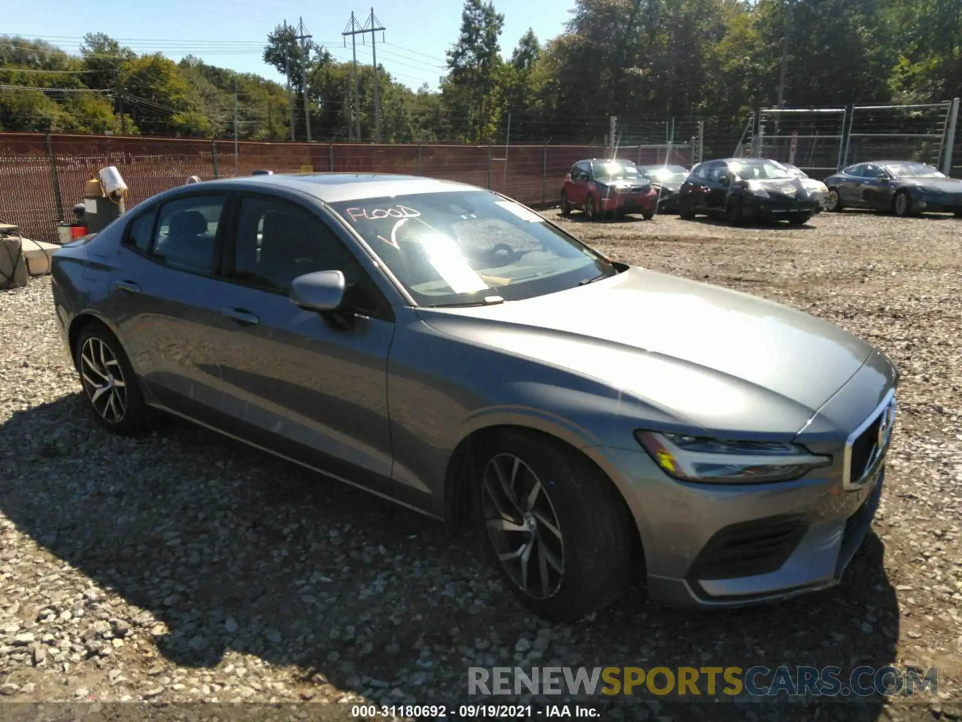 1 Photograph of a damaged car 7JRA22TK2LG045767 VOLVO S60 2020