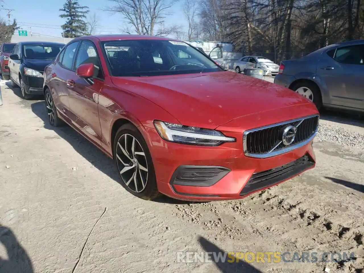 1 Photograph of a damaged car 7JRA22TK2LG066375 VOLVO S60 2020