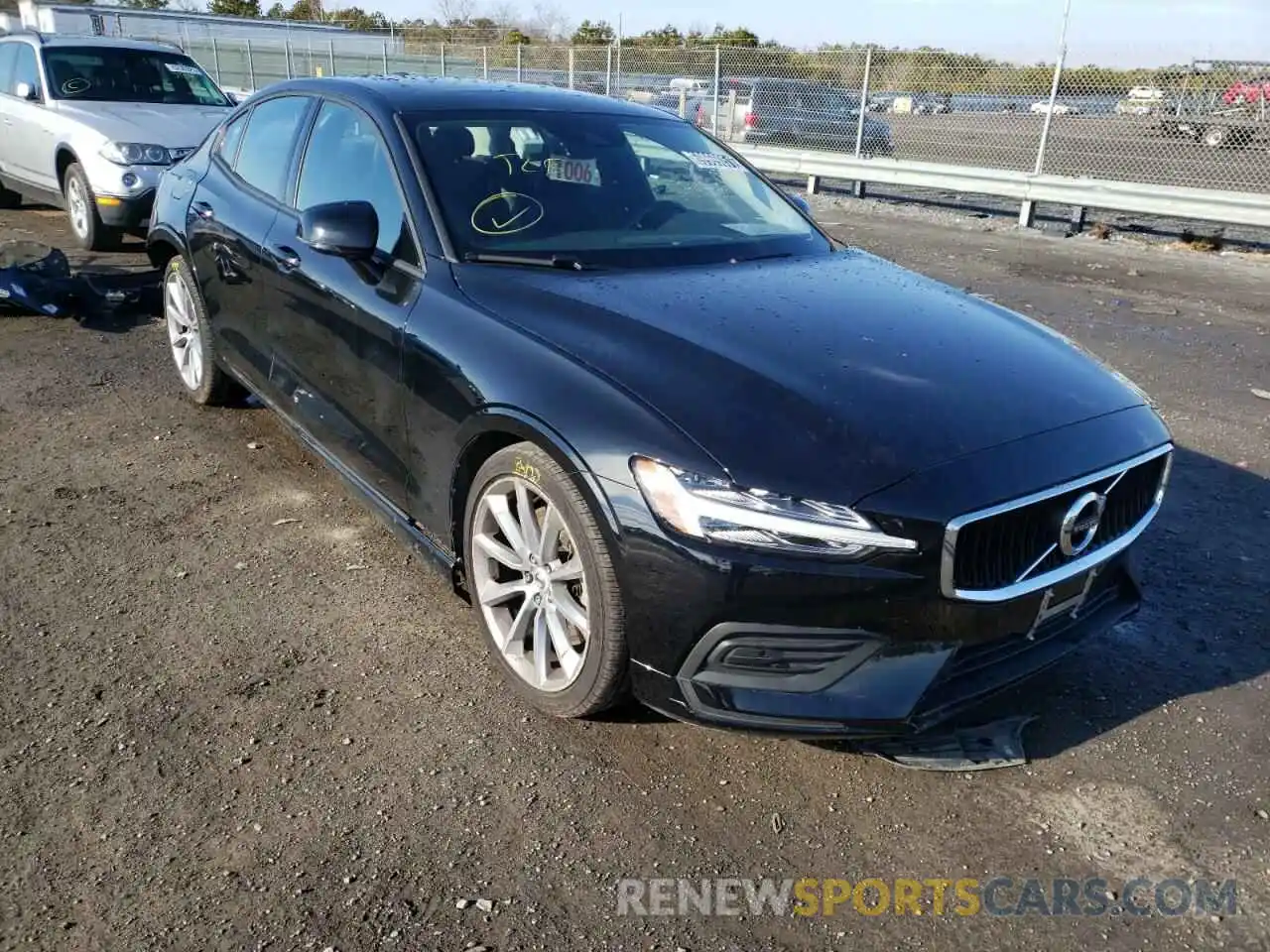 1 Photograph of a damaged car 7JRA22TK3LG073089 VOLVO S60 2020