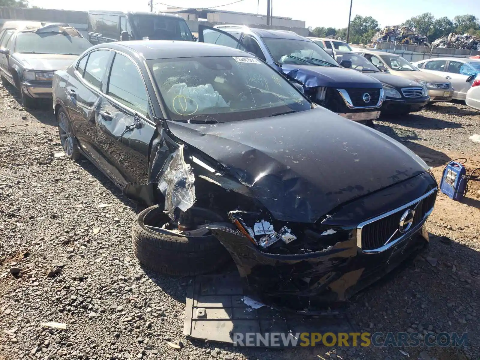 1 Photograph of a damaged car 7JRA22TK6LG039812 VOLVO S60 2020