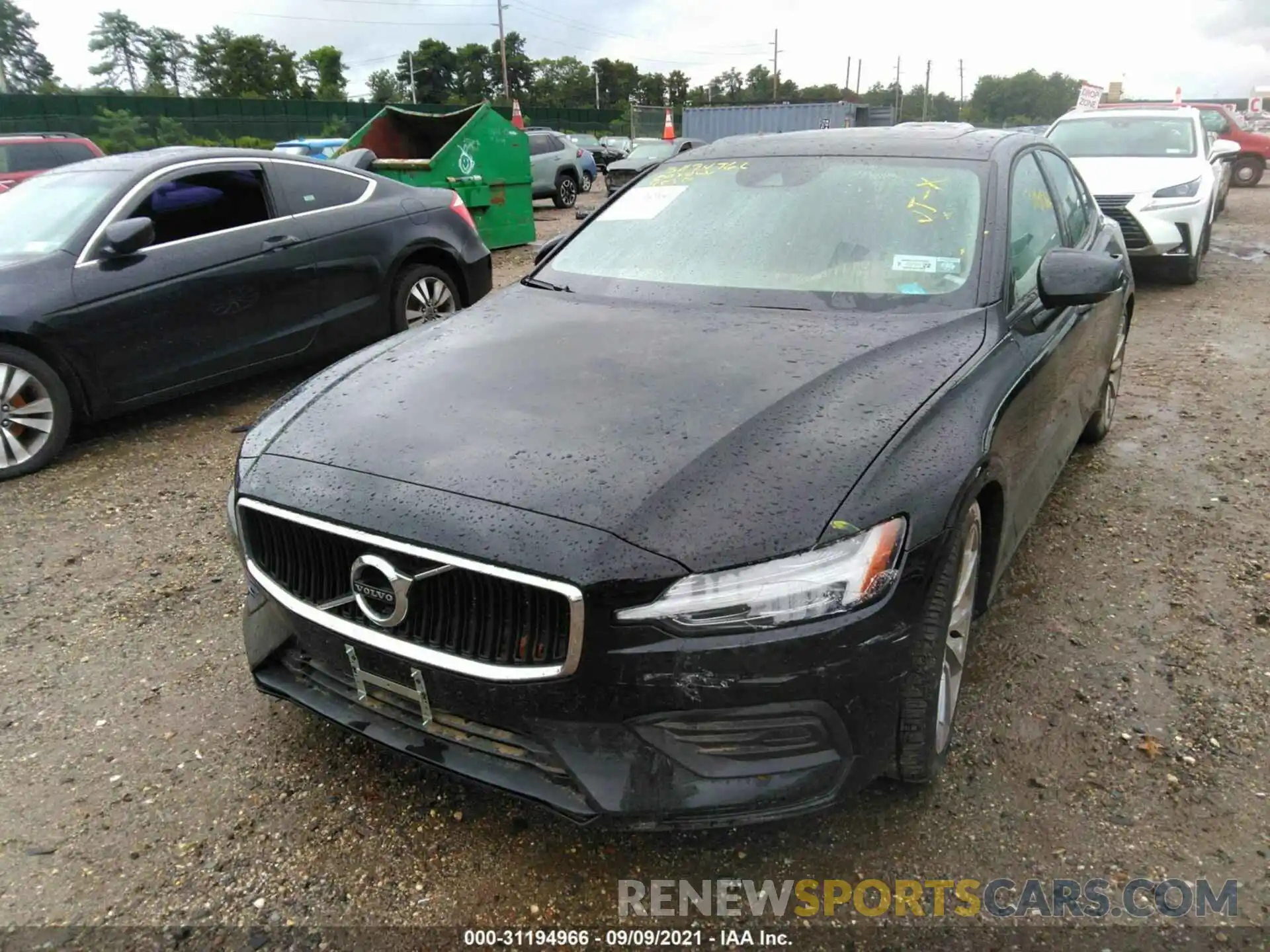 6 Photograph of a damaged car 7JRA22TK9LG048584 VOLVO S60 2020