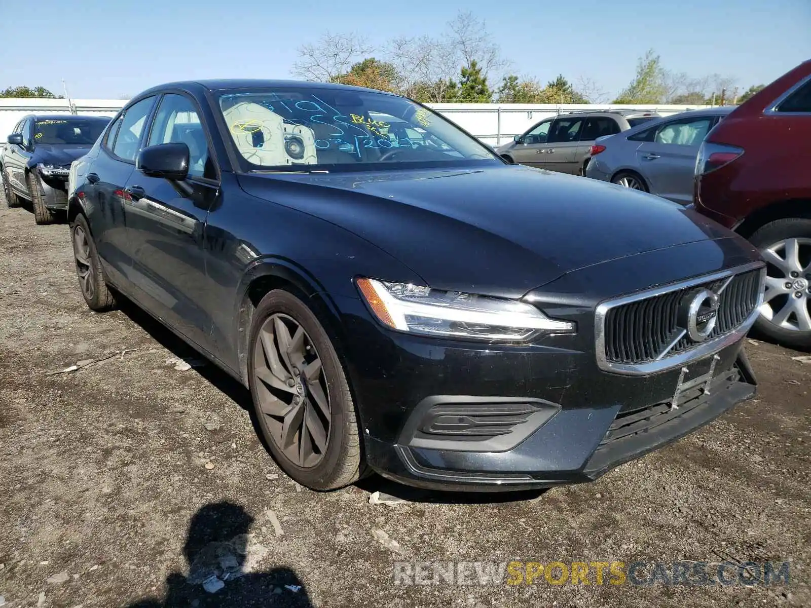 1 Photograph of a damaged car 7JRA22TK9LG063747 VOLVO S60 2020