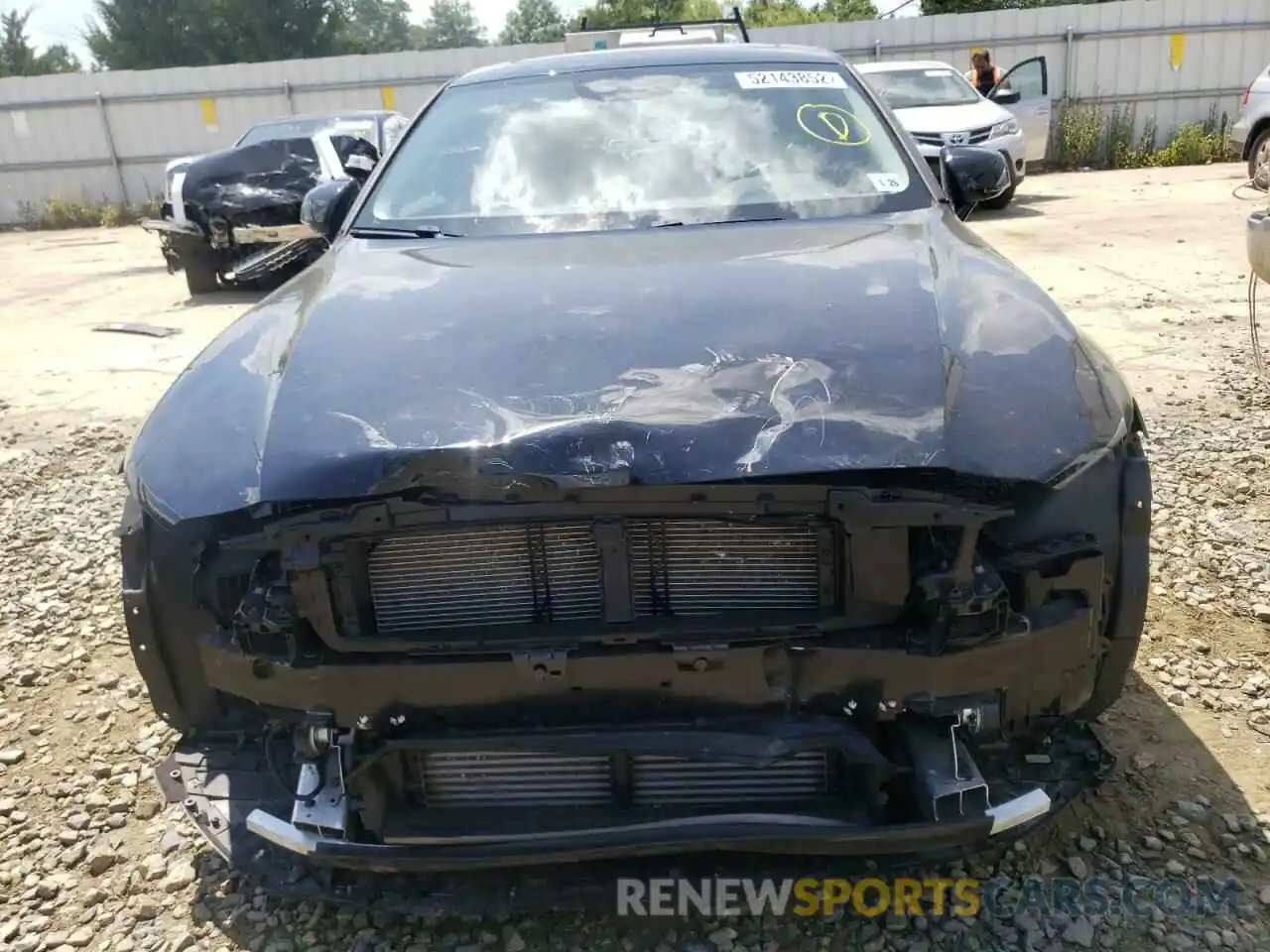 9 Photograph of a damaged car 7JR102FK1MG095479 VOLVO S60 2021