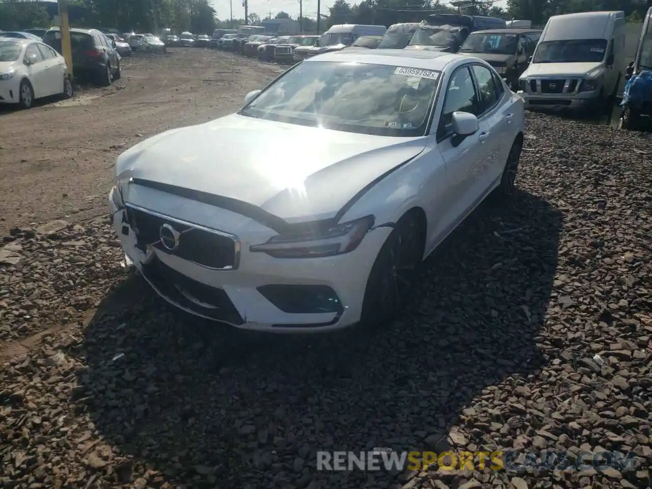 2 Photograph of a damaged car 7JR102FK9MG094872 VOLVO S60 2021