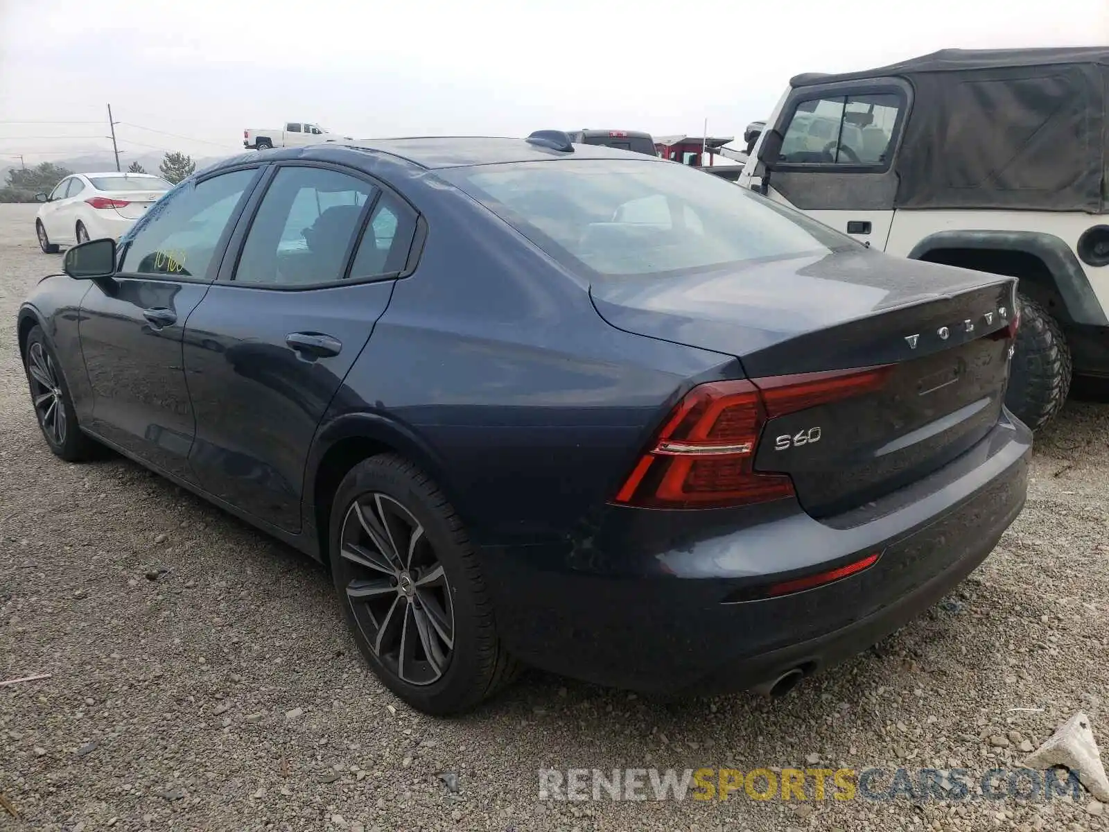 3 Photograph of a damaged car 7JR102FK9MG095102 VOLVO S60 2021