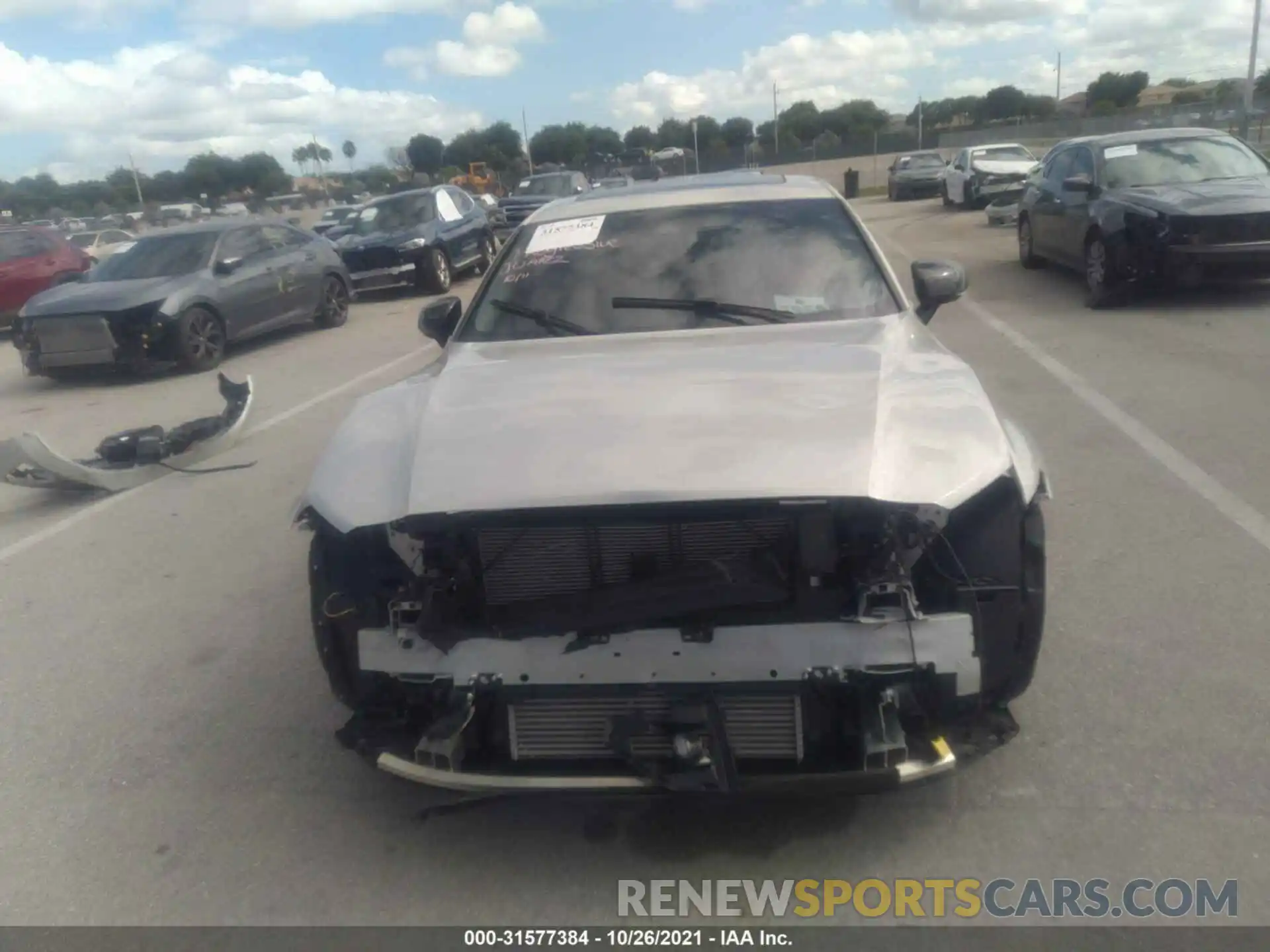 6 Photograph of a damaged car 7JR102TZ9MG112479 VOLVO S60 2021