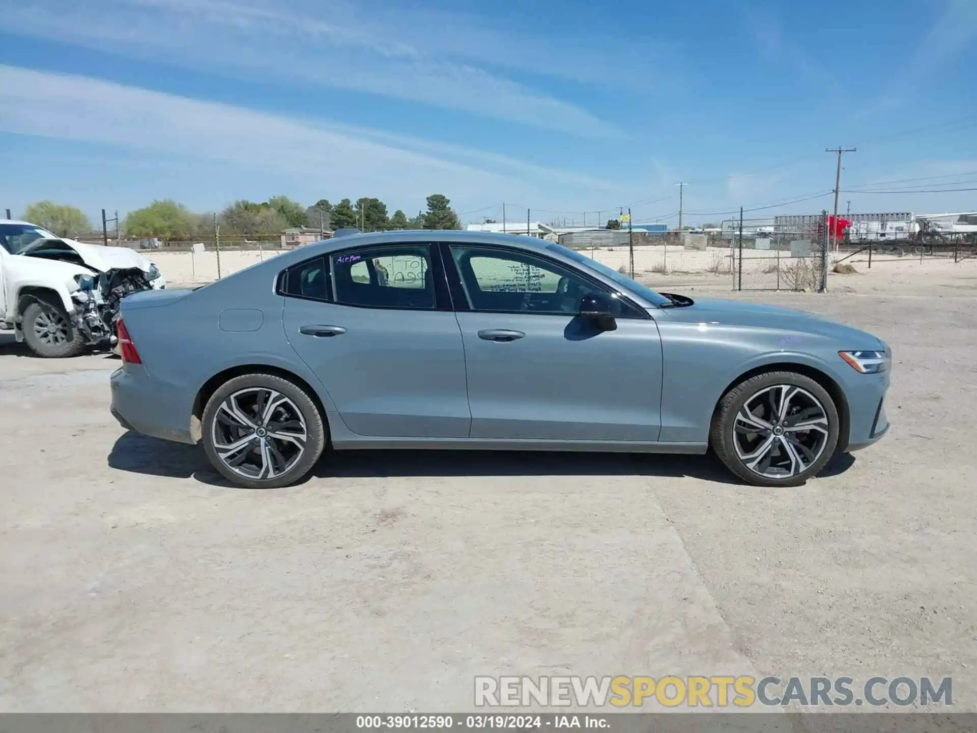 13 Photograph of a damaged car 7JRL12FK9RG300057 VOLVO S60 2024